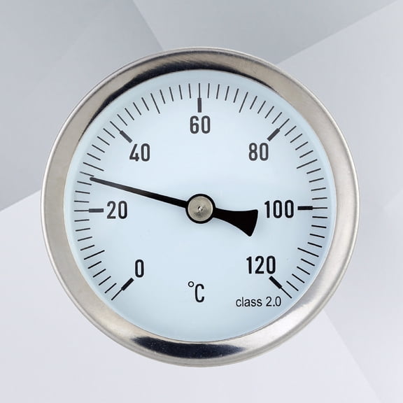WHAMVOX 63 MM Water Temperature Gauge Graduated Thermometer Aluminum Thermometer