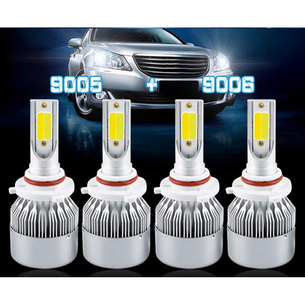 8-Sides 9006 HB4 360° LED Headlight Kit Car Bulbs 110W 40000LM 6000K Light Lamp