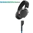 thumbnail image 2 of Cable for Arctis 3 5 7 Headphone Stereo-Cord Cable Gold-plated Plugs Cable Cord 200cm/78.74in, 2 of 7