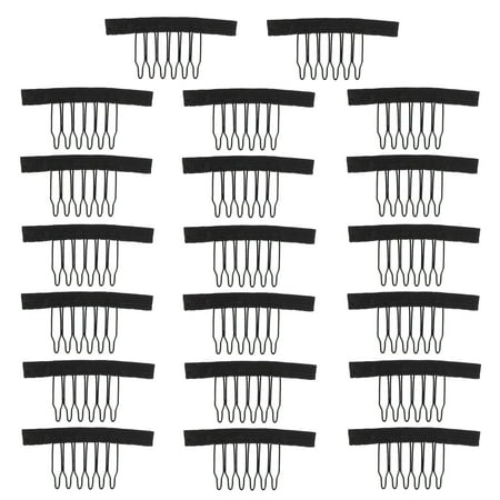 

HOMEMAXS 20pcs Wig Net Clip Practical Fake Hair Piece Wig Clip Wig Accessories