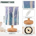 thumbnail image 2 of Yayeee Table Lamp for Bedroom Nightstand LED Portable Bedside Warm Light, Purple Night Deer, 2 of 7