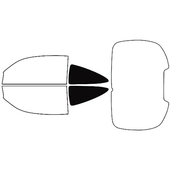 Avery Dennison NR Nano Ceramic IR Window Tint Kit Compatible with Jaguar Xk-Series 1997-2006 - Back