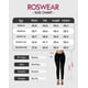 thumbnail image 4 of Jeans ajustados destruidos de tiro medio rasgados para mujer, negros, talla X-Large., 4 of 4