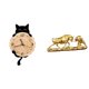 thumbnail image 1 of Reloj de pared,Reloj de pared decorativo para baño y dormitorio.,Reloj de pared de gato silencioso y sin tictac,regalo,Estatua de escritorio,Figura decorativa de pelea de toros y osos, 1 of 8