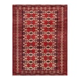 thumbnail image 2 of Pasargad Home Vintage Azerbaijan Hand-Knotted Wool Area Rug  3'11" X 5' 4", 2 of 5