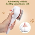 thumbnail image 4 of UYGDUY-Self-Cleaning Cat Brush for Shedding with Cat Nail Clipper 2-Piece Set for Pets That Shed a Lot or Have Overgrown Nails,Including Long-Haired & Short-Haired Cats, Small & Medium Dogs, Rabbits, 4 of 4