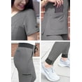 thumbnail image 5 of Adar Pro Movement Booster Scrub Set For Women - Sweetheart V-Neck Scrub Top & Yoga Jogger Scrub Pants, 5 of 7