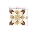 thumbnail image 1 of Electronicheart 10pcs 3D Diagonal Tile Seam Stickers Film Self Adhesive Floor Wall Decorative Tiles Sticker, 1 of 4