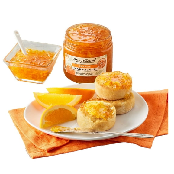 Harry & David Orange Marmalade Spread, Plant Based Condiment, Food Spread For Breakfast, Crackers, Breads, Sandwich Spread Topping, Cheese Boards Appetizer, Charcuterie, 13Oz