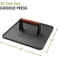 thumbnail image 3 of Cuisinart XL Cast Iron Griddle Press, 3 of 9