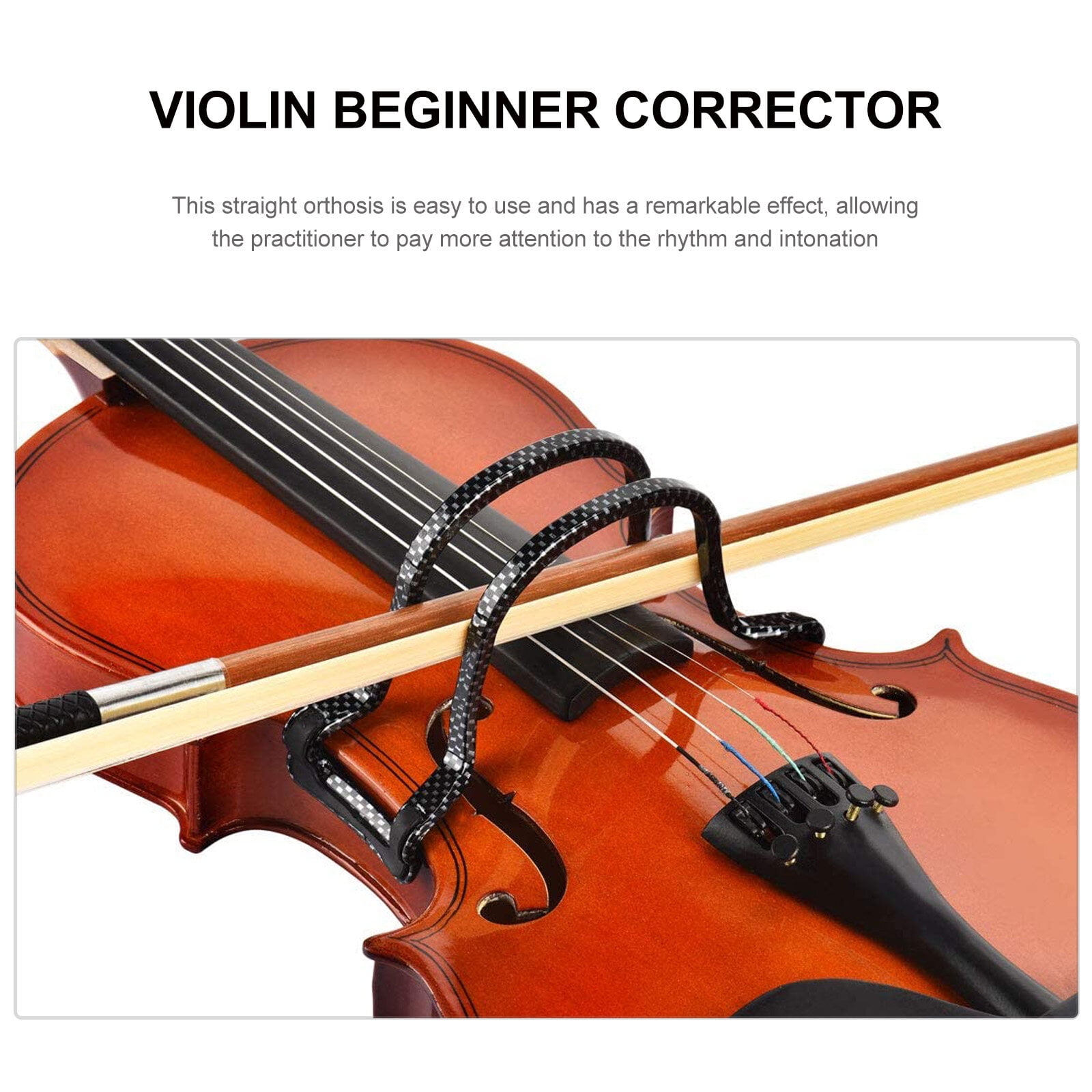 Violin Bow Collimator Practice Straighten Adjuster for Children