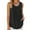 Black, variant on XBASW Women's Chiffon Tank Tops Summer Tunic Sleeveless Blouse Loose Casual Work Shirts for Womens S-2XL