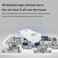 thumbnail image 6 of Tuya WIFI Water Sensor Water Leakage Detector 90db High Pitch Alarm for Kitchen Bathroom Basemen,1 * Water Sensor,White, 6 of 8