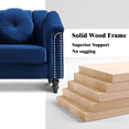 thumbnail image 5 of Aukfa 3 Pieces Sectional Sofa Couch Set for Living Room, 3 Seat Sofa, Loveseat and Accent Chair,Blue, 5 of 8