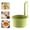 Green&1pc, variant on 2026 New Faucet Hanging Strainer, Press Automatic Dumping Kitchen Draining Basket, Food Fruit Vegetable Drain Shelf Sink Storage Holder, for Home 、Kitchen (Green,1pc)