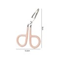 thumbnail image 5 of opvise Eyebrow Plier Tight Binding Painless Slanting Mouth Design Non-rust Stainless Steel Eyebrows Hair Removal Tweezer Ladies Supply, 5 of 7