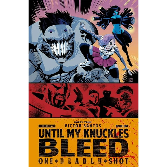 Until My Knuckles Bleed One Deadly Shot #1A VF ; Behemoth Comic Book