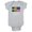 Heather Grey, variant on CafePress - Made In America With Swedish Parts - Cute Infant Bodysuit Baby Romper