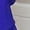 royal blue, variant on Evening Dress Women's Plus Size Long Dress Elegant One Shoulder Slim Ruffle Party cocktail Prom Gown