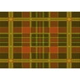 thumbnail image 1 of Ahgly Company Machine Washable Indoor Rectangle Transitional Red Brown Area Rugs, 6' x 9', 1 of 7