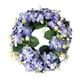 thumbnail image 2 of Corona para puerta de entrada,Corona artificial para puerta de entrada,regalo para pared de oficina,Ventana de artesanía de corona de primavera y verano,Festival de centros de mesa con violeta, 2 of 9