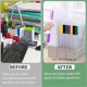 thumbnail image 5 of 4 PCS A4 File Project Case, A4 File Box for 8.5x11Inch Letter Paper, 5 of 5