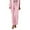Pink, variant on JJHGVB Palazzo Pants Wide Leg Pants Woman Womens Daily Elastic Waist Straight Solid Color Casual Pants Loose Long Pants Barrel Pants Women Women'S Pants Black L
