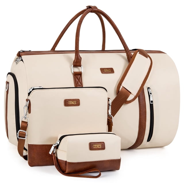 Juego de 4 bolsas de viaje convertibles para ropa TIBES, impermeables
