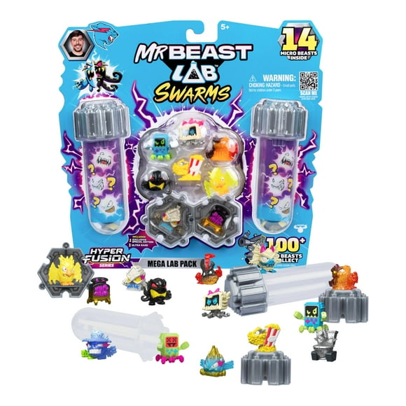 Microbestias coleccionables MRBEAST LAB Swarms Serie 3