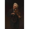 thumbnail image 2 of John George Brown 13x18 Gold Ornate Wood Frame and Double Matted Museum Art Print Titled - A Merry Air and a Sad Heart (1879), 2 of 4