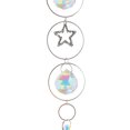thumbnail image 2 of Crystal Wind Chimes Pentagram Prism Light Catcher Cortina Decoración para el hogar (estrella), 2 of 3