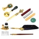 thumbnail image 2 of Juego De Bolígrafos De Plumas, Regalo De Bolígrafo De Cristal Retro Británico Para Oficina Para El Hogar ANGGREK Zafiro, 2 of 8