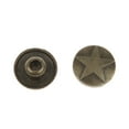 thumbnail image 3 of 50 Unidades Al Por Mayor Star Snap Rivet Studs Nailhead Botón Bolsa de Tela Accesorios DIY - Bronce, # 8 Macarena Botones de BRICOLAJE, 3 of 8