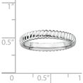 thumbnail image 2 of Sterling Silver Rhodium Ring, 2 of 7