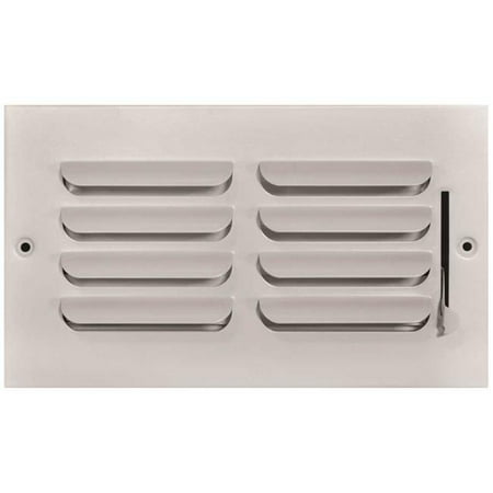 Truaire 401m 08x06 Truaire 1 Way Fixed Curved Blade Wall