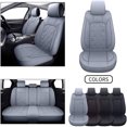 thumbnail image 4 of Inch Empire Universal Car Seat Covers & Cushions, Full Set, Triangle Gray, 4 of 7