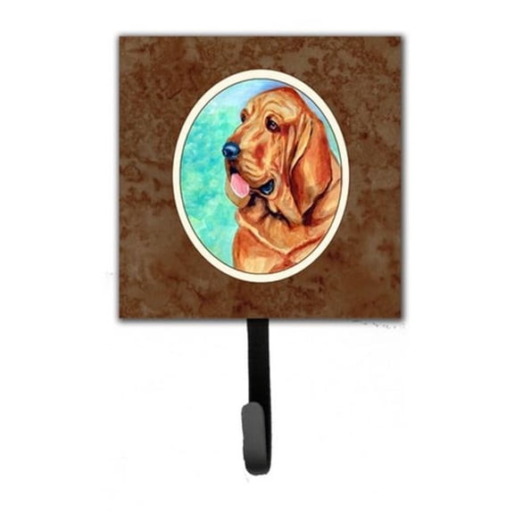Bloodhound Leash or Key Holder, 6 x 1.25 x 4.25 in.