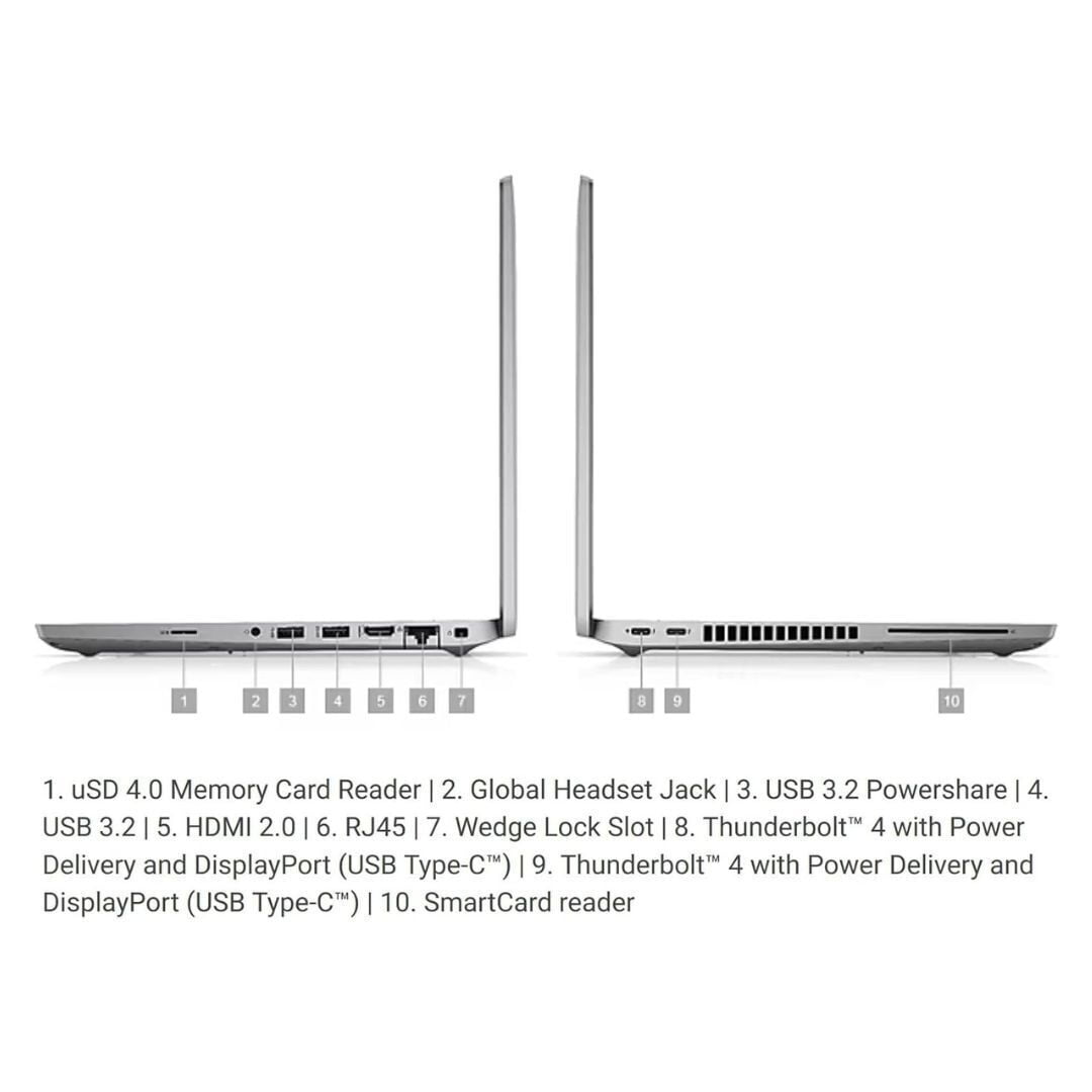 Restored Dell Latitude 5420 Business Laptop Intel Core i7-1185G7 32GB RAM 512GB SSD 14-Inch Full HD Display Thunderbolt 4 Windows 11 Pro (Refurbished)