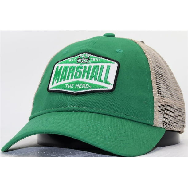 Marshall University Trucker Hat Washed Super Soft Mesh Cap - Walmart ...