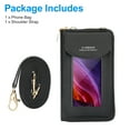 EEEkit Leather Touch Screen Cell Phone Purse, Small Crossbody Phone Bag