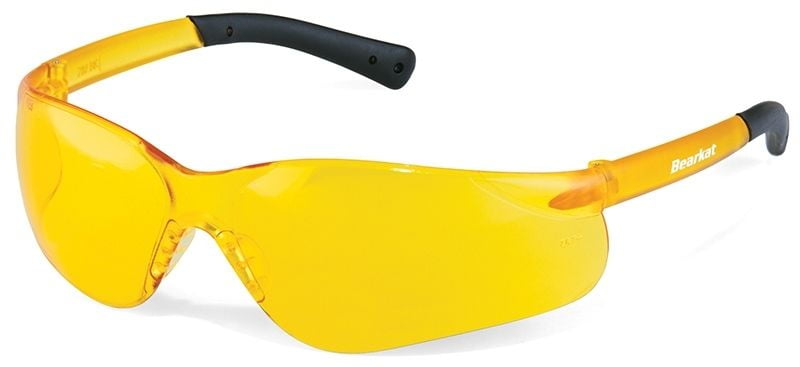 Crews Law 2 Safety Glasses with Amber Lens 