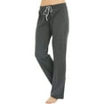 thumbnail image 3 of U2SKIIN Womens Cotton Pajama Pants, Soft Lounge Lightweight Sleep Pj Bottoms,(Dark Grey Mel,M), 3 of 6