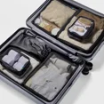 thumbnail image 3 of OPEN STORY 7PC PACKING CUBE SET WITH COMPRESSION - OPEN STORY™ - BLACK, 3 of 4