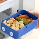 thumbnail image 4 of Caja de almuerzo Cute Animals Caja Bento de grado alimentario • Recipiente portátil de gran capacidad con división hermética • Microondas y congelador Caja de preparación de comidas a prueba de fugas, 4 of 6