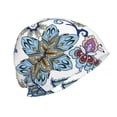 thumbnail image 4 of Kll Flowers And Butterflies Winter Fall Beanie Knit Hats For Men & Women - Warm & Soft Stylish Toboggan Caps For Cold Weather, 4 of 9