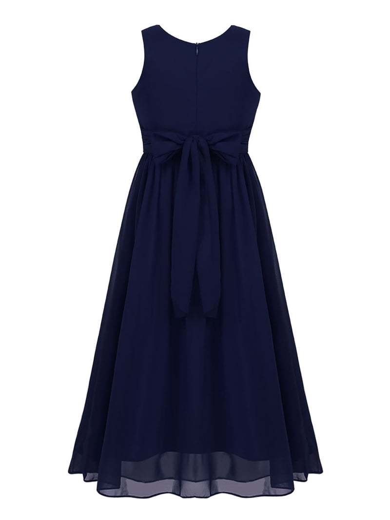 iEFiEL Big Girls Juniors Chiffon Wedding Bridesmaid Dress Tweens Empire Waist Party Flower Girl Dress Navy Blue 8 - Walmart.com iEFiEL Big Girls Juniors Chiffon Wedding Bridesmaid Dress Tweens Empire Waist Party Flower Girl Dress Navy Blue 8 - Walmart.com