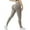 Khaki, variant on Sevevn Women's Peach Seamless Solid Color Hip Lift High Waist Yoga Wear Sports Running Fitness Yoga Pants