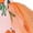 Orange, variant on Zylarhe Girls Easter Dress Girls Easter Bunny Baby Girl Outfit Fly Sleeve Carrot Print Romper Dress and Headband Set for Toddler Photo 0-3 Months Orange