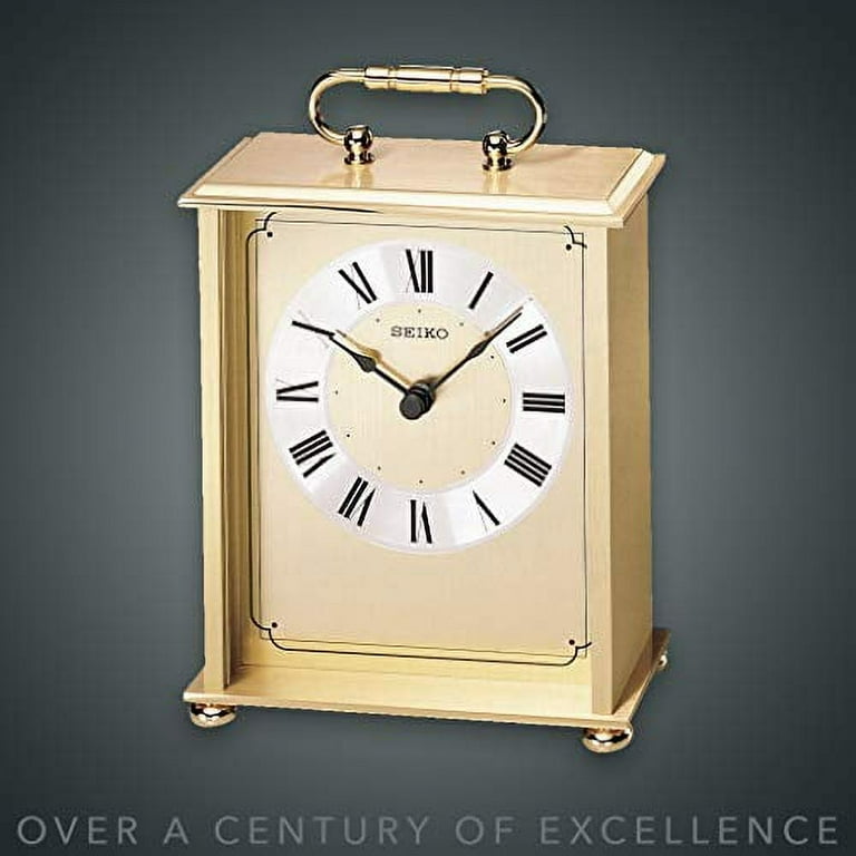 Seiko Versailles Carriage Table Clock, Mantel, Table, Quartz
