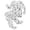 AB439 White, variant on Tisuna Fall Pajamas Set For Kids Girls Cozy Long Sleeve Crew Neck Diy Graphic Print Tops And Pants Sleepwear Children'S 2 Pieces Loungewear Clothing Set Size 2-3 Years